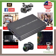 S60 USB 3.0 to HDMI 4K HD Video Capture Card Device Capture Card For Xbox One, PS4, Wii, Nintendo Sw