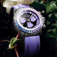 Rolex DiW Daytona RAINBOW VIOLET 勞力士 彩虹圈地通拿 (Retail:EUR 78990)