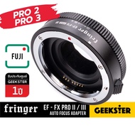 FRINGER EF-FX PRO III เมาท์แปลง FR-FX3 ออโต้โฟกัสเลนส์ Canon EF / EF-S ใส่กล้อง Fuji X ( FR-FX2 Auto