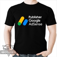 Latest Google Adsense Logo Publisher T-shirt