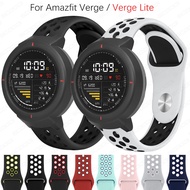 Watch Band For Xiaomi Huami Amazfit Verge 3 / Amazfit Verge Lite Silicone Wrist Strap Sport Bracelet