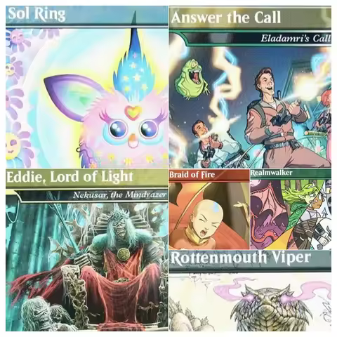 SLD [Chain of Vapor Path to Exile Constant Mists] Magical Proxy Cards Top Quality Board Playing Trad