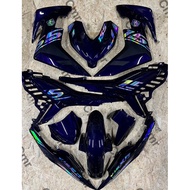 Cover Set Y16ZR Cover Purple Sticker Rainbow Carbon