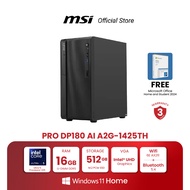 MSI PRO DP180 AI A2G-1425TH | Intel Core Ultra 5 Processor 225 | 16GB U-DIMM DDR5 | 512G M.2 PCIe |