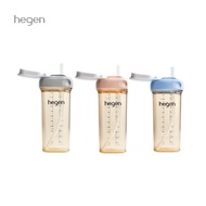 Hegen straw cup PPSU 330ml water cup drinking bottle Original