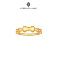 [Anniversary Special] Lee Hwa Jewellery 916 Gold Ribbon Ring