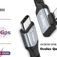 Oculus Link Cable For Oculus Quest - 3M/5M Usb Type A/C To Usb Type C