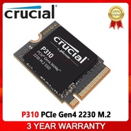 Crucial P310 1TB 2TB PCIe Gen4 2230 NVMe M.2 SSD Up to 7100 MB/s Uplevel Your Console Internal Soli