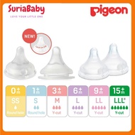Pigeon SofTouch™ Wide Neck Teat SS / S / M / L / LL / LLL