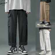 🔥Reay Stock🔥COD OOTD Seluar kargo Lelaki Vintage Casual Plus Size Cargo pants Men Baggy Sport Loose 