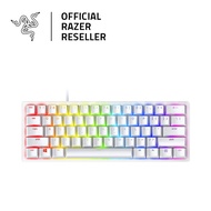 Razer Huntsman Mini (Mercury Edition) — 60% Optical Gaming Keyboard (Clicky Purple Switch) 雷蛇 60% 尺寸键盘