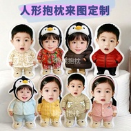 Pillow Customized Pillow Customized Throw Pillow Baby Photo diy Customized Pillow Printable Head Por