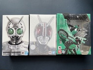 SHF 真骨雕 Kamen Rider 幪面超人 Black & Shadow Moon & 蝗蟲一號