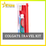 STARS Colgate Travel Kit / Colgate Toothbrush & Toothpaste 40g / Colgate Berus Gigi dan Ubat Gigi