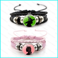 BY2 Wicked Elphaba Galinda Bracelet Men and Women Fashion Versatile Weaving Jewelry