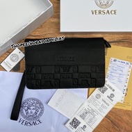 Clutch Versace full kulit asli import with box tas clutch pria Diskon
