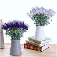 1 bouquet (5 heads) bunga lavender artifical  flower  wedding
