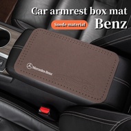 Car Armrest Box Mat Protective Interior Armrest Box Mat  Protective Mat for Car Armrest Box Interior Armrest Box for Mercedes Benz GLB200 GLC300 S CLS GLA GLE A180 A200 B180 C180
