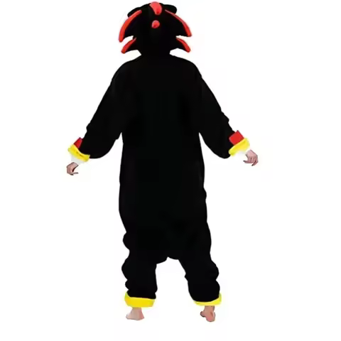 ♥ 2026 New Oversized XL Black Shadow Cartoon Pajamas Female Male Animal Adult Christmas Hedgehog Cos