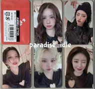 i-dle 日本專輯MuMo特典 idle小卡