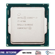 Customized shipment Used Intel Core I7 6700 LGA 1151 8MB Cache 3.4Ghz Quad Core 65W Processor CPU