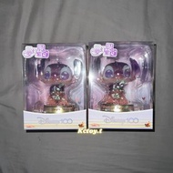 絕版限量款 HotToys Cosbaby Disney 迪士尼 100周年 史迪仔 Stitch 果凍夢幻紫 (Gradient Purple Version) Cosbi Hottoys 聖誕禮物