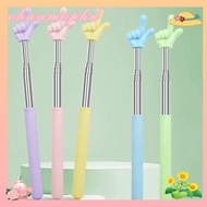 CHANMVPHD Finger Reading Sticks, Stainless Steel Telescopic Rod Teaching Pointer, Professional Finge