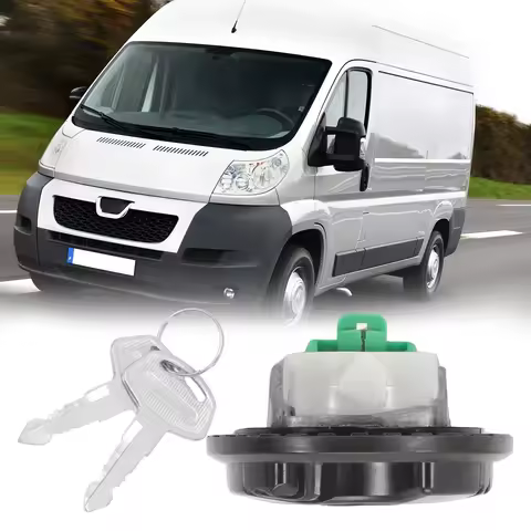 Fuel Tank Cap 247601 For 500 500C Ducato Punto Jumper Bipper Boxer Lockable Fuel Tank Cover with 2 K