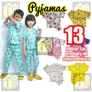 (Size L) PYJAMAS KANAK-KANAK BUDAK REMAJA DEWASA Baju Tidur Anak Pajama Kanak Piyama Anak Pyjamas Dewasa Baju Budak