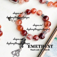 Red ghost mix bracelet 12-13mm sdep
