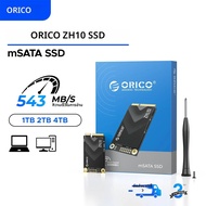 ORICO ZH10 mSATA SSD SATA III 6Gbps 3D NAND ไดรฟ์ Solid State ภายใน 128GB 256GB 512GB 1TB สําหรับแล็