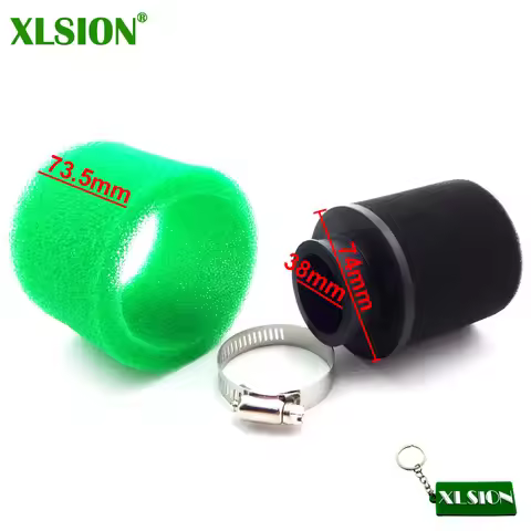 XLSION Performance 38mm Foam Air Filter For GY6 50cc Moped Scooter ATV Lifan YX Thumpstar YCF 125cc 