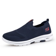 SKECHERS_Gowalk 4 - Achiever รองเท้าลำลองผู้หญิง รองเท้าที่ใส่สบาย ULTRA GO- 089981-BLUE