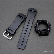 DW-9052 9000 Series Black Resin Strap & Case Bundle | Replacement Kit for 004C 9051 | Waterproof Upg