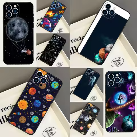 Magic Space Moon Planet Case For Honor Magic 8 7 5 6 Lite 400 200 Pro 50 70 90 X8c X8b X9a X9b X9c X