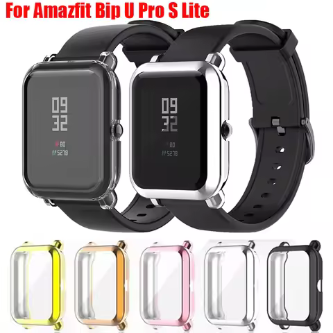 Watch Case For Xiaomi Amazfit Bip U Pro Pop Pro Protective Cases Cover Shell For Huami Amazfit Bip U