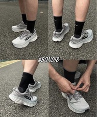 Hoka one one bondi8 grey 灰色 bondi 8