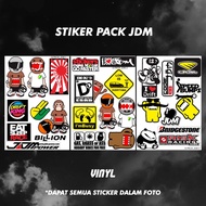 JDM STICKER PACK Code 1 | Hologram STICKER PACK Code 1