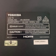 Mainboard TOSHIBA 49L3650VM