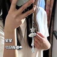 Today Rainy Hand-Made Beaded Mobile Phone Chain Girl Heart Bag Camera Chain Pendant Mobile Phone Cha