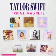 Taylor Swift Album Covers Fridge Magnets (Debut Fearless Speak Now Red 1989 Lover Folklore Evermore)