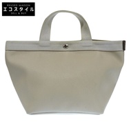 Herve Chapelier Mastic x Silver Luxe 船形手提包，中號，女士，707GP [二手]