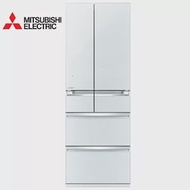三菱605L日本原裝變頻六門電冰箱MR-WX61C水晶白(W)