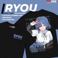 Yamada Ryo Bocchi The Rock Anime T-Shirt