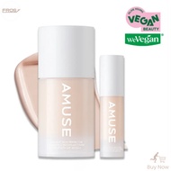 [AMUSE] Ceramic Skin Perfector Foundation 15ml / 30ml / 3 shade
