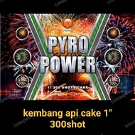 INSTAN KEMBANG API CAKE 1"/300 SHOT LARIS