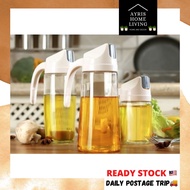Oil Jar Cooking Oil Jar Oil Glass Bottle Dispenser Seasoning Bottle