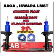 PROTON SAGA ISWARA LMST ABSORBER FRONT + BOOT AND MOUNTING SILICONE SUSPENSION