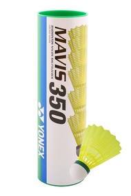 YONEX MAVIS-350(6IN1) YEL-MID (CUP BLUE)