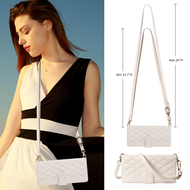 Long Lanyard Crossbody Bag Leather Phone Strap Case For Samsung Galaxy A06 A16 A15 A25 A35 A55 A05 A